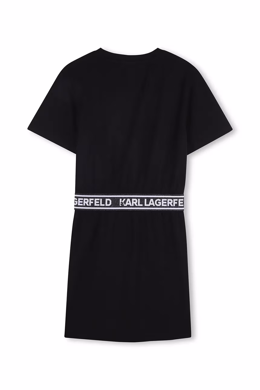 SS26-SUG0B5-99X_F2 Karl Lagerfeld Βαμβακαιρό Φόρεμα - Image 1