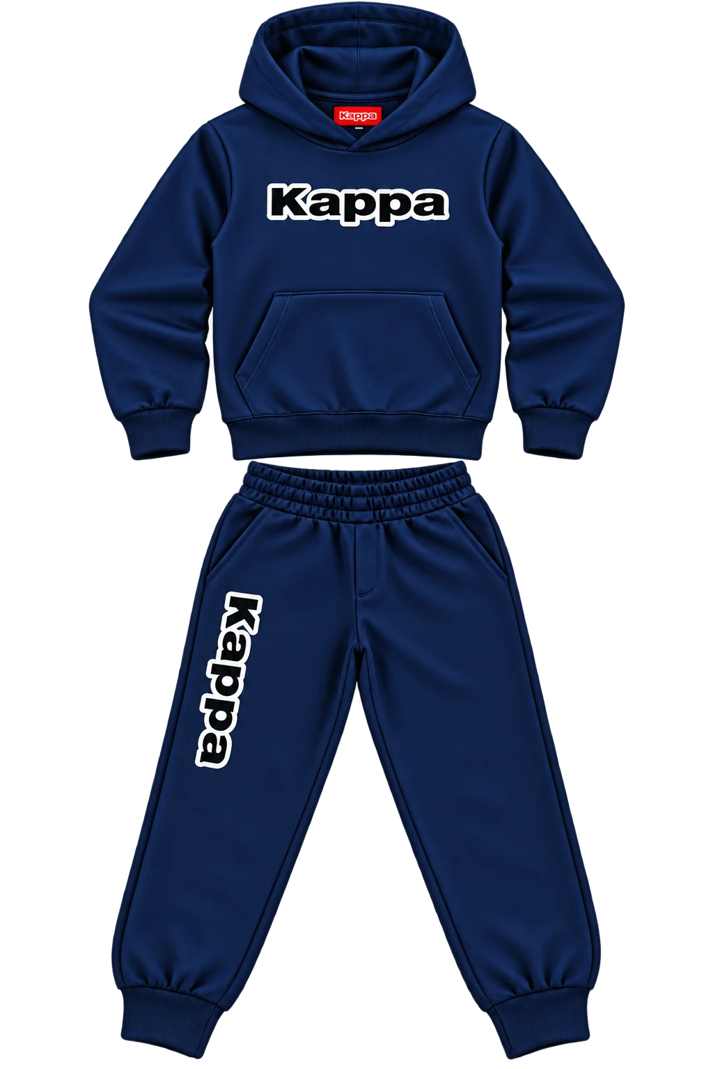 Ναύ μπλε σετ φόρμας Kappa Nay Mple Set Formas Kappa